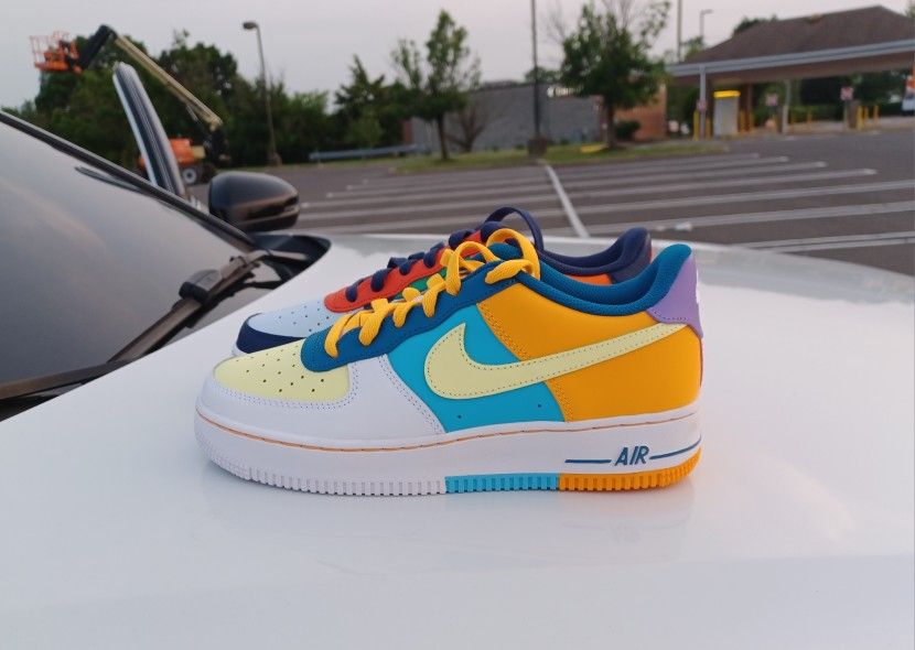 Brand New And Original Kid's Nike Air Force Ones Sneakers Size 5.5, 6y, And 6.5y