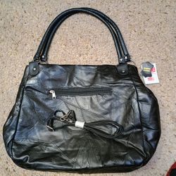 New Black Sheep Leather Tote Bag