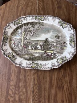 Huge Decorative Plate