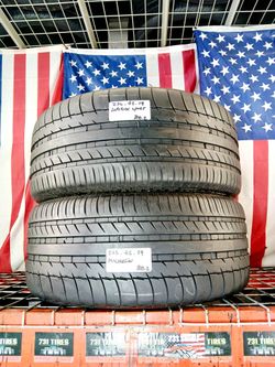 ⭐️ USED TIRES 275/45R19 MICHELIN LATITUDE SPORT Low Profile Street Performance Tire for High-Output Trucks and SUVs in 275/45ZR19