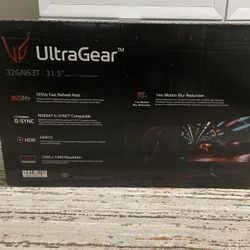 LG Ultragear 165hz 32” monitor
