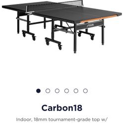BRAND NEW IN BOX - STIGA Carbon 18 Table Tennis Table