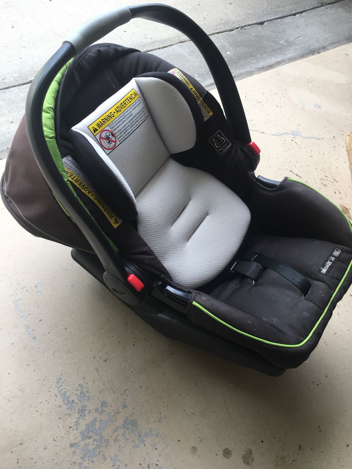 Greco Infant Car Seat click connect