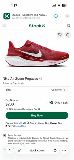 Nike Arizona cardinal