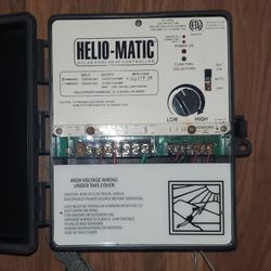 Helio Matic Pool Controller MFG CODE FV051708 For Solar Heater