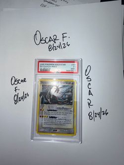 2005 PSA 3 Rayquaza Gold Star Holo EX Deoxys #107