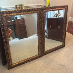 Two Antique Mirrors  in Very Good Condition 