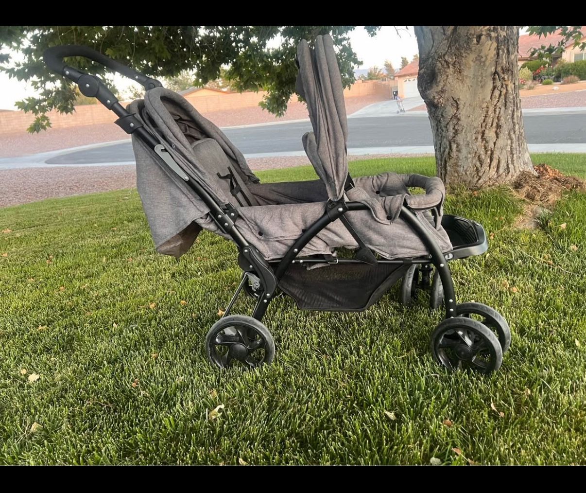 Babyjoy Double Stroller