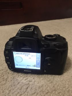 Nikon D60 DSLR Camera (Body Only, no lens)