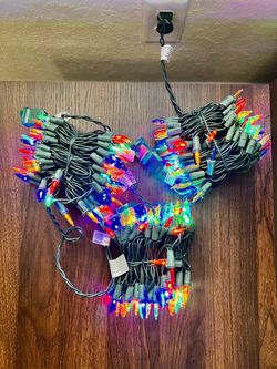 LED multi color Christmas lights - multi color