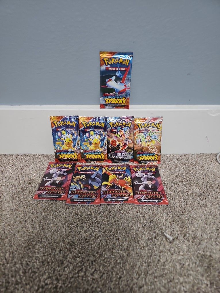 Pokemon Packs 10% Below Market 7$ Each OR 60$ For All