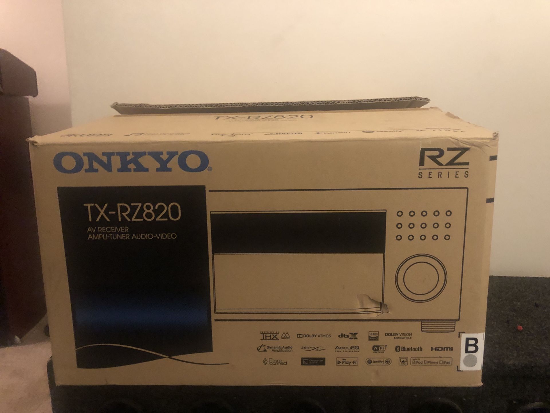 Onkyo tx rz820