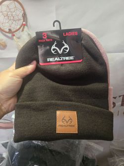 Realtree Ladies 3-Pack Knit Beanies