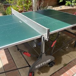kettler ping pong table