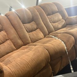 Double Recliner Couch Free delivery!