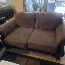 Couch with Love Seat.