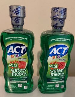 Act kids mouth wash