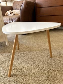 Small triangle side table