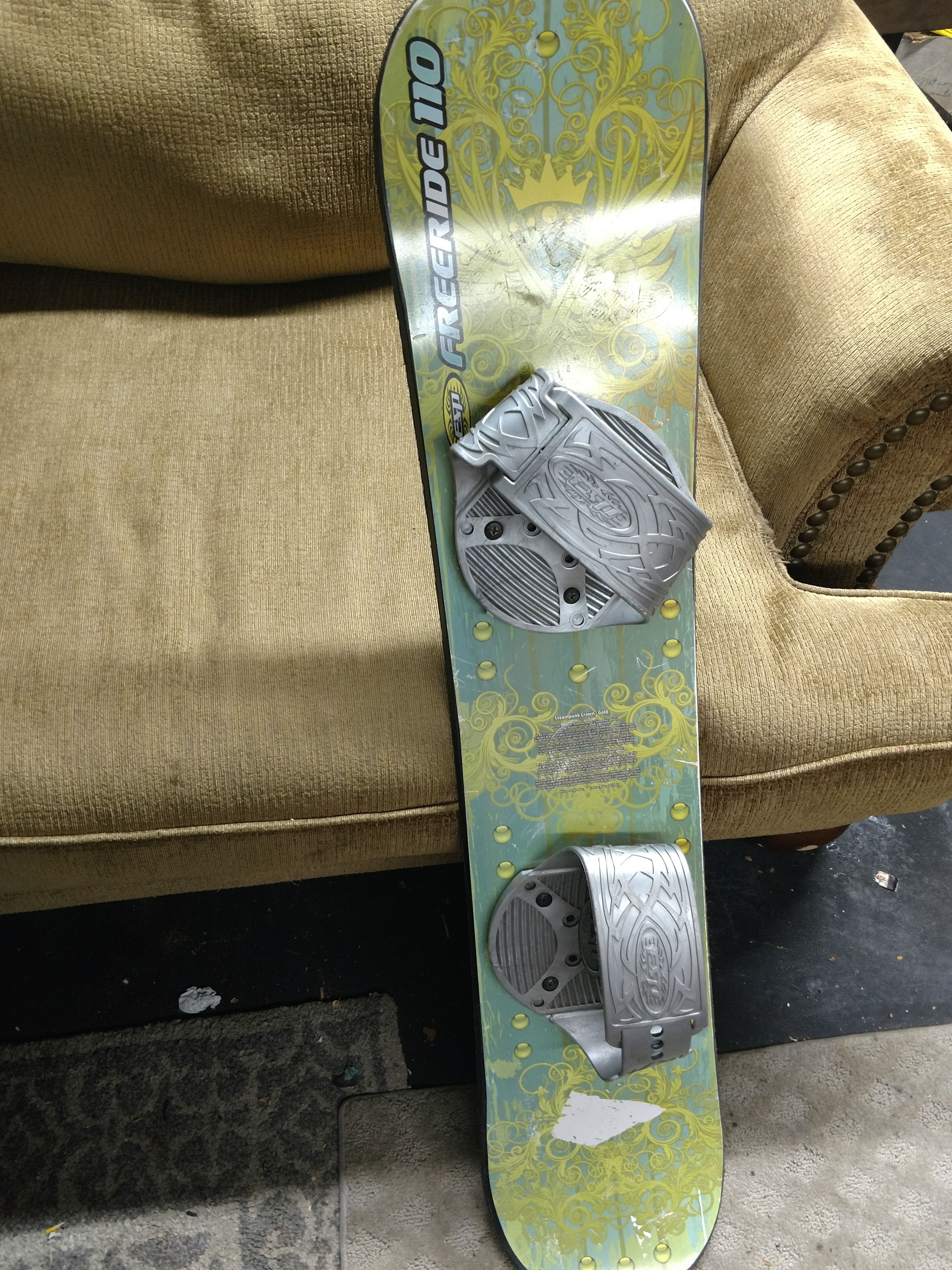 ESP Freeride 110 Steampunk Crown Snowboard