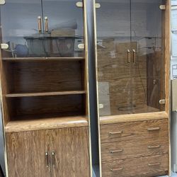 Wall Units With Glass Doors