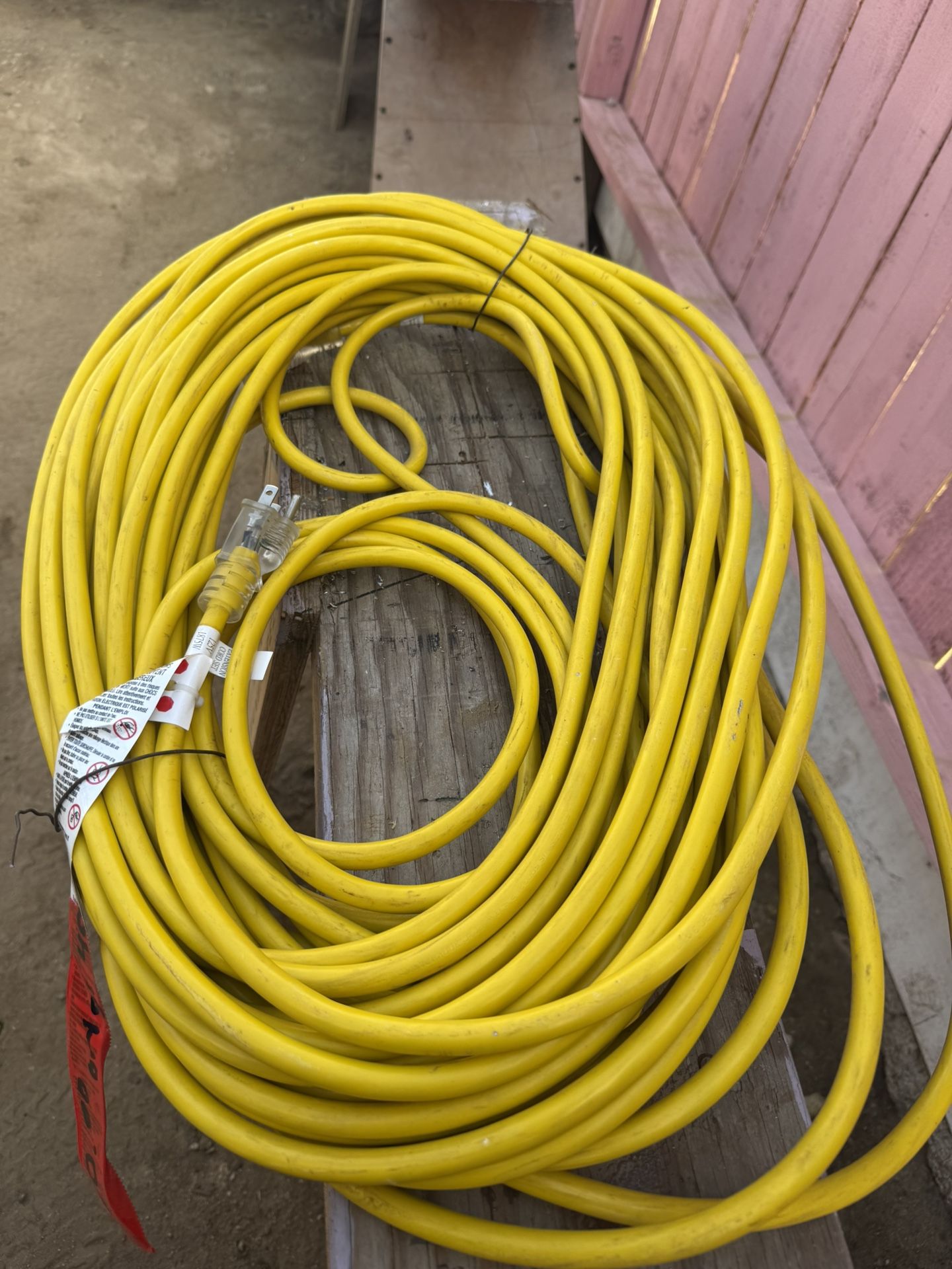 50 Foot Long Electric Extension Cord.