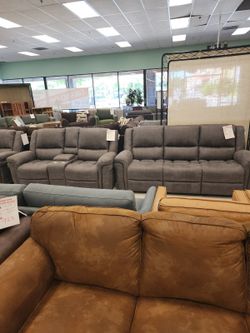 Motion Sofa and Loveseat 