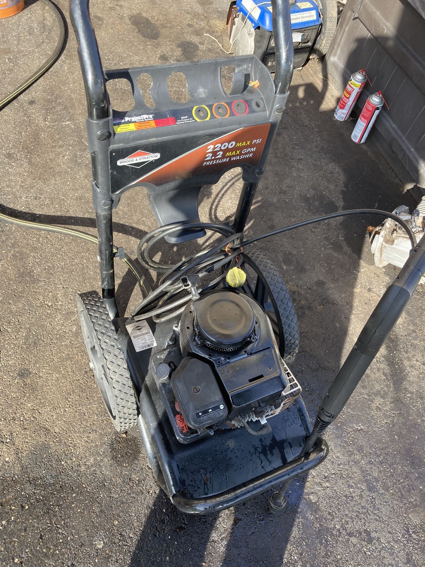 2200 Psi Gas Pressure Washer