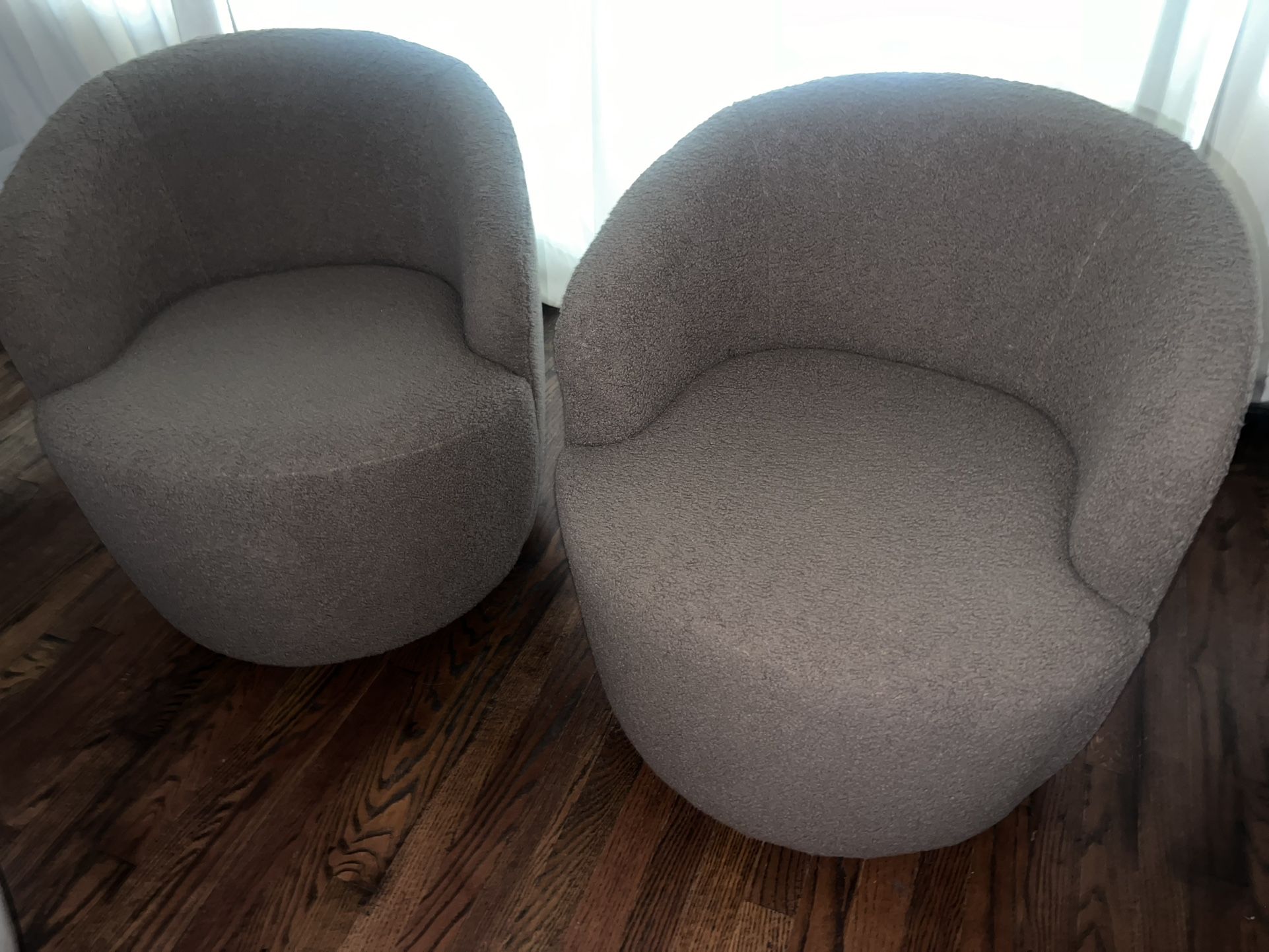 Brown Swivel Chairs $75 Each