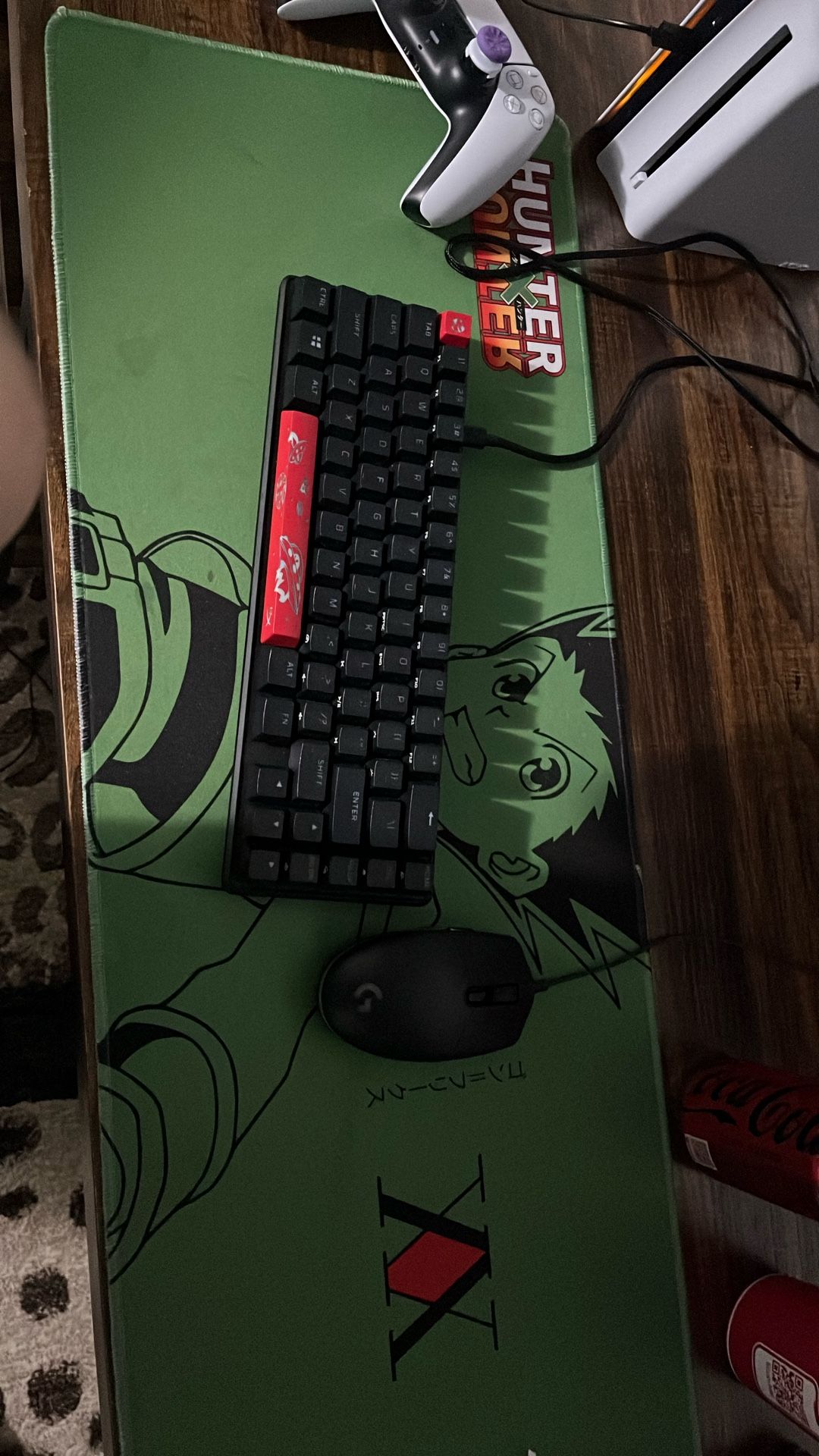 Keyboard and mouse