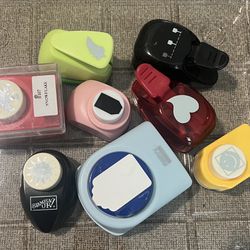 stampin up, marvy and other craft punches $5 each or all for $35