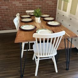 Dining Table And Matching Bench