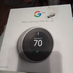 Google Nest Learning Thermostat - New
