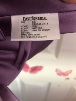 David’s Bridal Sash