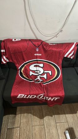 San Francisco 49ers Bud Light 49 T-Shirt Jersey Banner