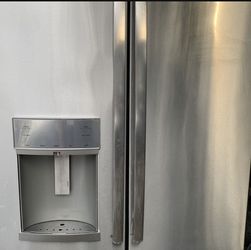 Stainless Steel Three Door Fridge, $850 3Month Warranty, Clean And Test It