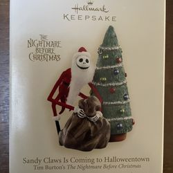 The Nightmare Before Christmas Hallmark Ornament 2007