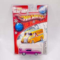 Premium Hot Wheels 2006 Holiday Rods 70 Plymouth Superbird 4/5 Purple Real Rider