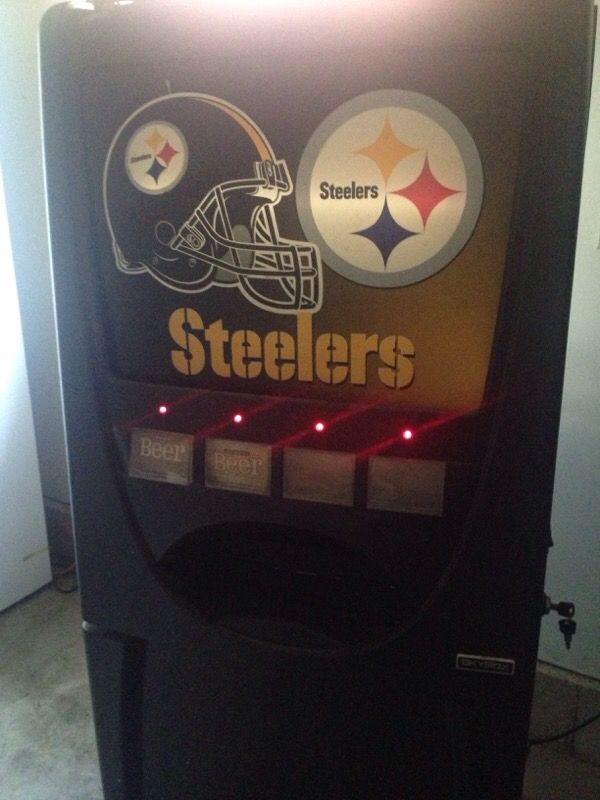 Steelers SkyBox Personal Vending Machine