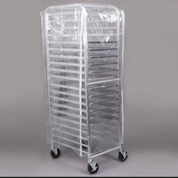 Bakers Rack Along With 5 Trays 