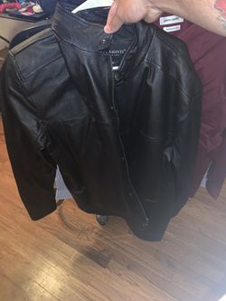 Leather jacket