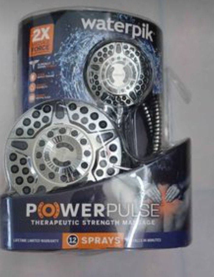 Waterpik PowerPulse Massage Dual Shower