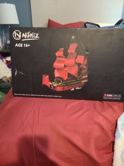 MOC 6002 Pirates Of Caribbean Queen Anne's Revenge Ship Kids Toys