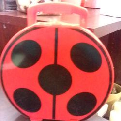 Girls Ladybug Carrying Case