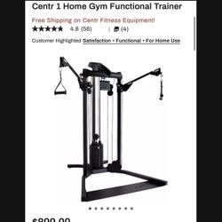 CENTR 1 HOME GYM FUNCTIONAL TRAINER