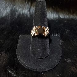 Onyx Sterling Ring