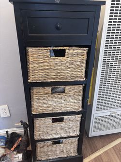 Cubby storage used