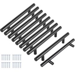 27 packs 5''  3” Hole Center Cabinet Pulls Matte Black