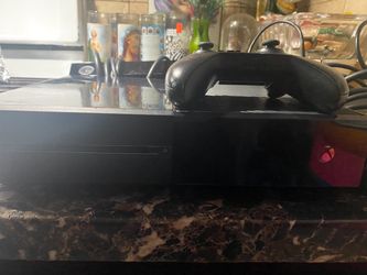 Black Xbox one console