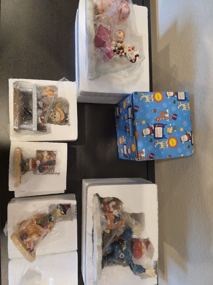Vintage Rudolph and the Island of Misfit Toys figurines by Enesco