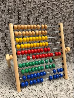 Wooden kids abacus